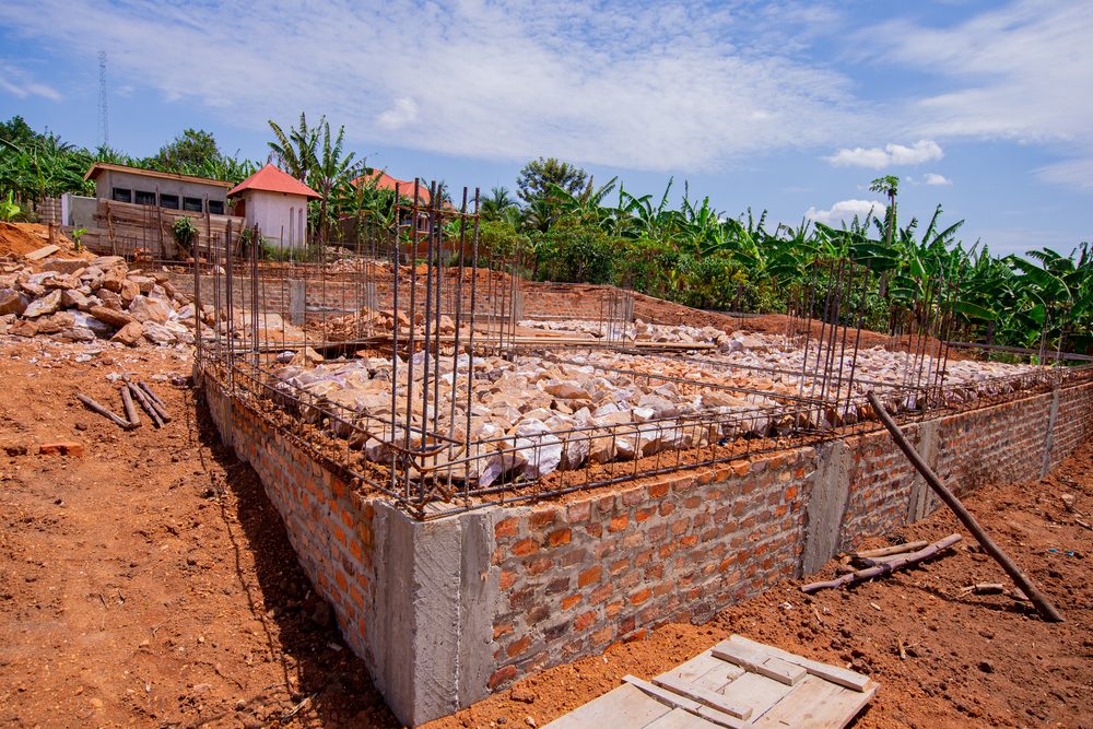 New building under construction on campus